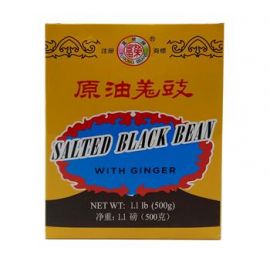 Yuan You Preserved Beans with Ginger 原油𦍑豉 500g