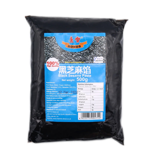 Honor Black Sesame Paste 康樂 黑芝麻餡 500g