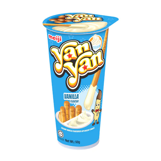 Meiji Yan Yan Vanilla Flavour 50g