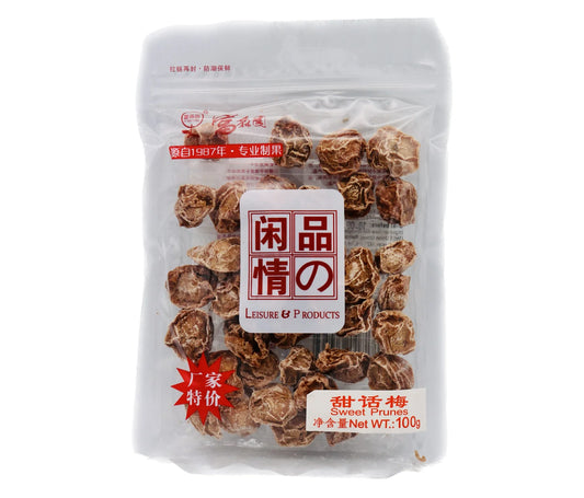 Leisure & Products Preserved Prunes 富森園 酸甜話梅肉 100g