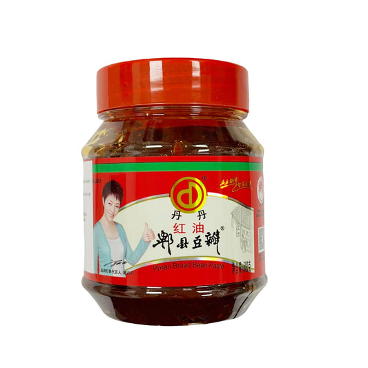 Pixian Bean Paste with Chili Oil 丹丹 红油郫县豆瓣 500g