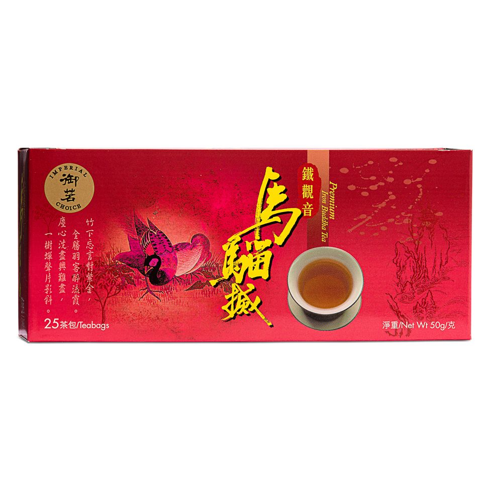 Imperial Choice Premium Iron Buddha Tea 25 packs 御茗 鐵觀音 馬騮搣茶包 25 包 50g