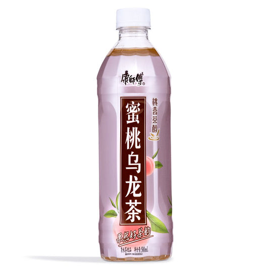 Master Kong Peach Oolong Tea Drink 康師傅 蜜桃烏龍茶 500ml