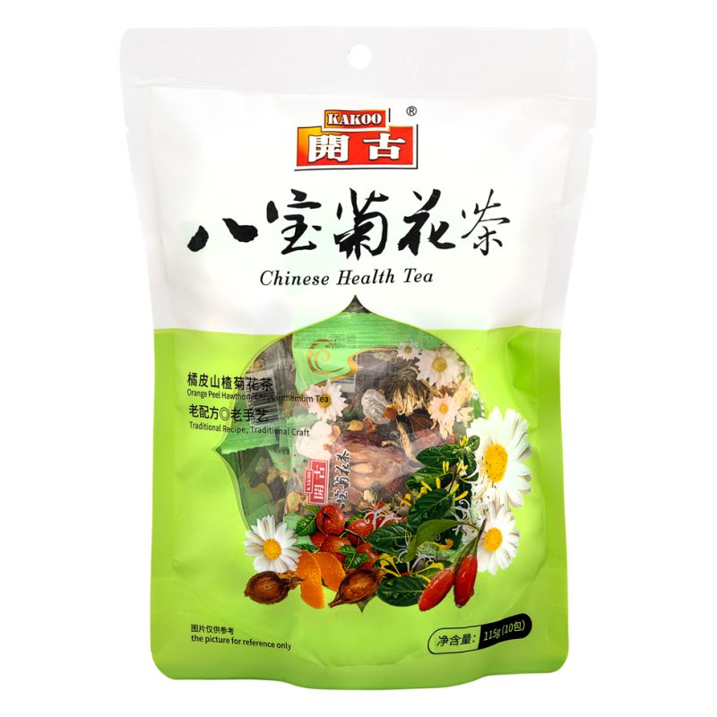 Kakoo Chinese Health Tea 10 packs 開古 八寶菊花茶 10 包115g