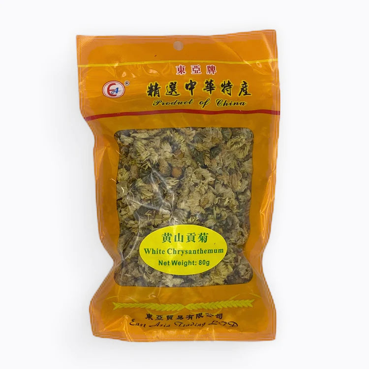 East Asia Ltd White Chrysanthemum 東亞牌 黃山貢菊 80g(reduced price)Best Before:16/09/2024