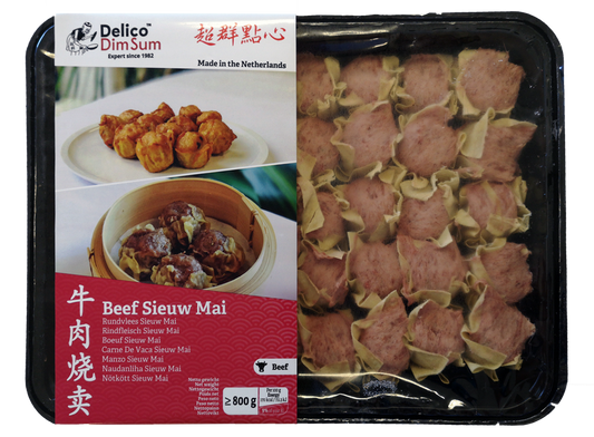 Delico Beef Sieuw Mai 800g / 超群點心 牛肉燒賣