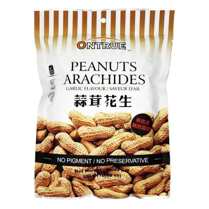 Ontrue Peanuts - Garlic Flavour 大蒜味花生 300g