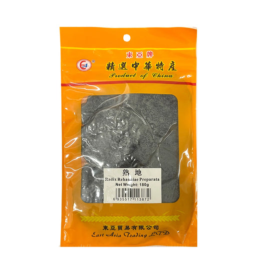 East Asia Ltd Radix Rehmannia Preparata 東亞牌 熟地 180g(reduced price) Best Before:16/04/2024