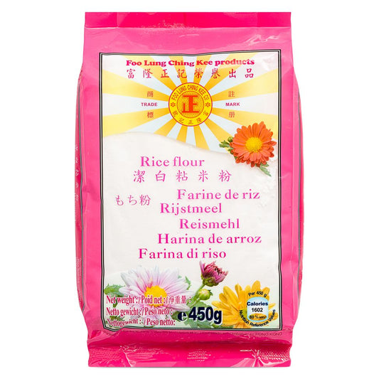 Foo Lung Ching Kee Products Rice Flour 富隆正記 潔白粘米粉 450g