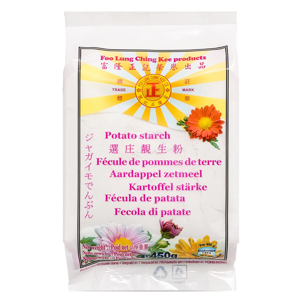 Foo Lung Ching Kee Products Potato Starch 450g / 富隆正記 選庄靚生粉