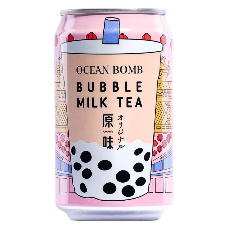 Ocean Bomb Bubble Milk Tea 珍珠奶茶 原味 330ml