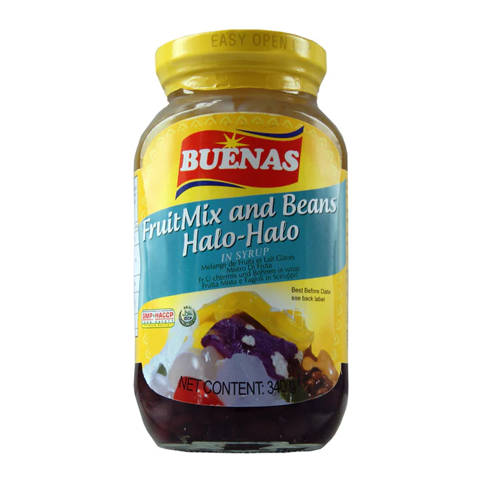 Buenas Fruit Mix and Beans Halo Halo 340g