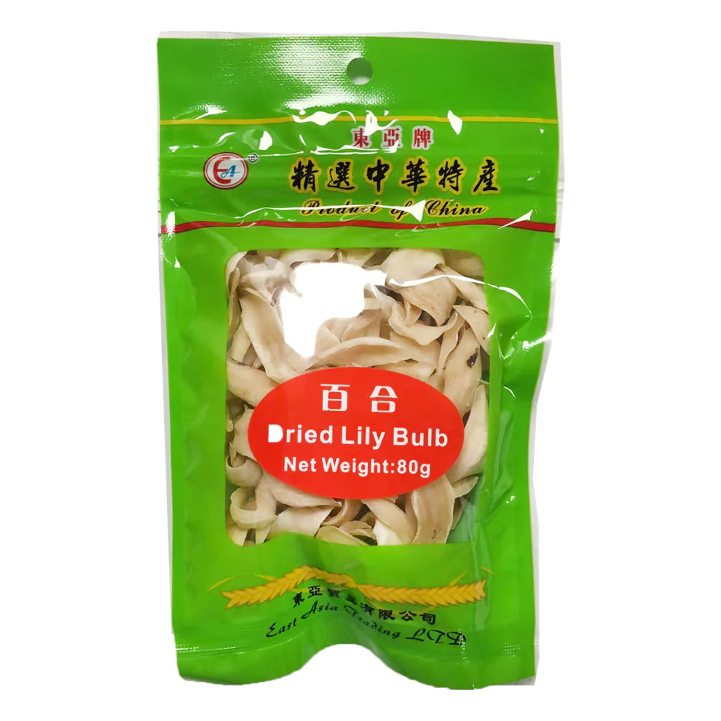 East Asia Ltd Dried Lily Bulb 80g / 東亞牌 百合