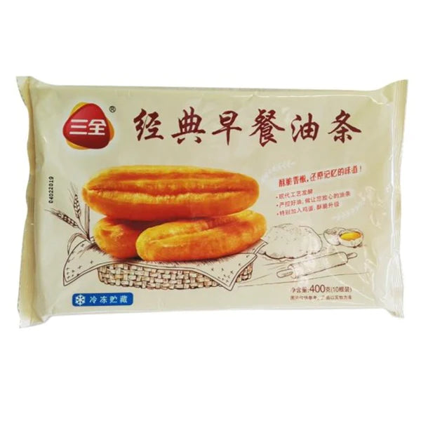 SQ Deep Fried Dough Sticks 三全經典原味油條 400G