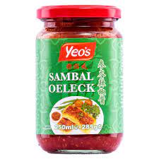 Yeo's Sambal Oeleck 楊協成 參峇辣椒醬 285g(reduced price)