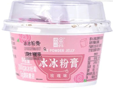 Ice Powder Jelly (Rose Brown Sugar) 冰冰粉膏玫瑰味 200g