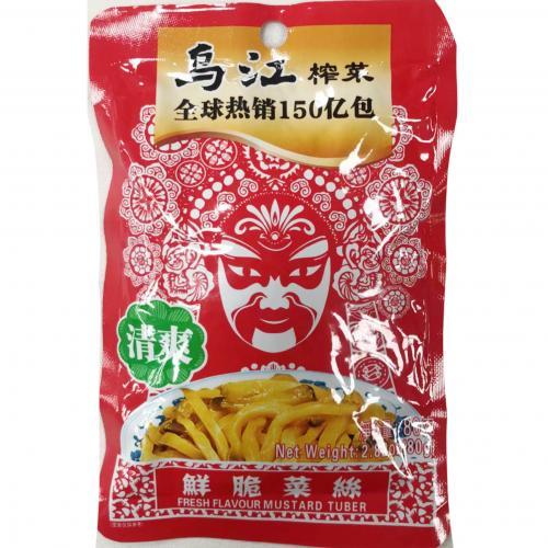 Fresh Flavour Mustard Tuber 烏江 鮮脆菜絲 清爽 80g