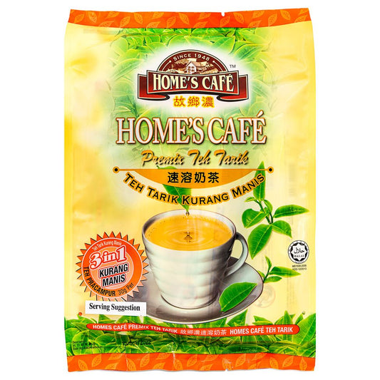 Home's Cafe 3合1 Premix Teh Tarik 12 packs 故鄉濃  3合1 速溶奶茶 12包 360g