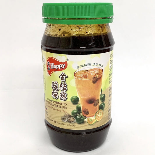 Happy Concentrated Calamansi Plum 歡樂 酸梅金桔露 500g