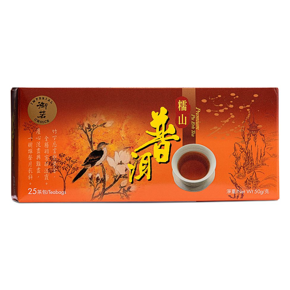 Imperial Choice Premium Pu Erh Tea 25 packs 御茗 糯山普洱茶包 25 包 50g