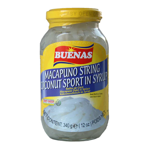 Buenas Macapuno String Coconut Sport In Syrup 340g