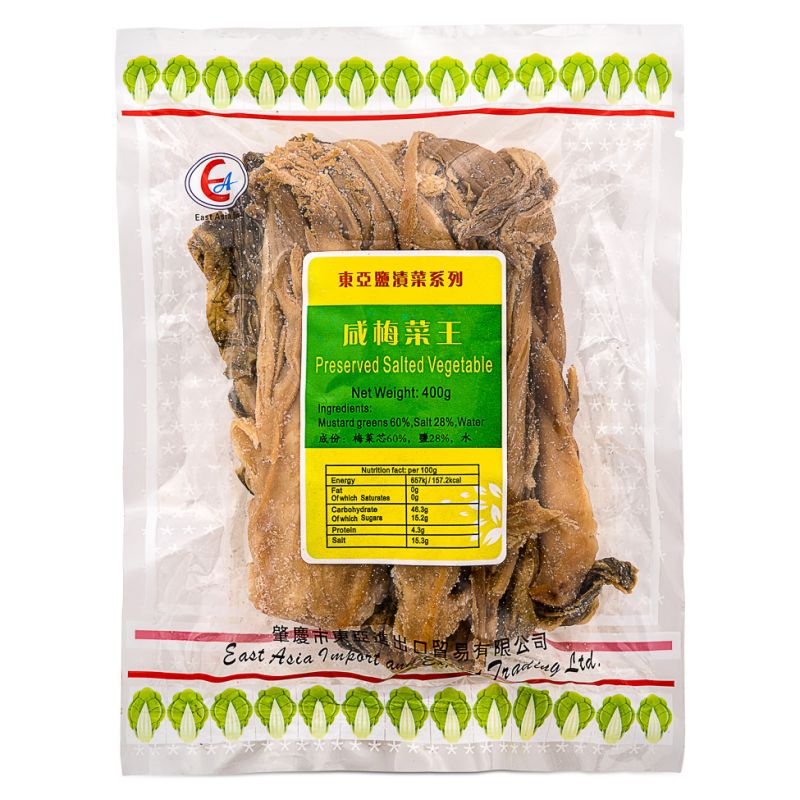 East Asia Ltd Preserved Salted Vegetable 東亞牌 咸梅菜王 400g