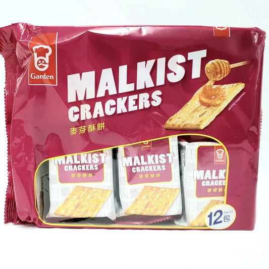 Garden Malkist Crackers 12 packs 嘉頓 麥芽酥餅 12包 324g