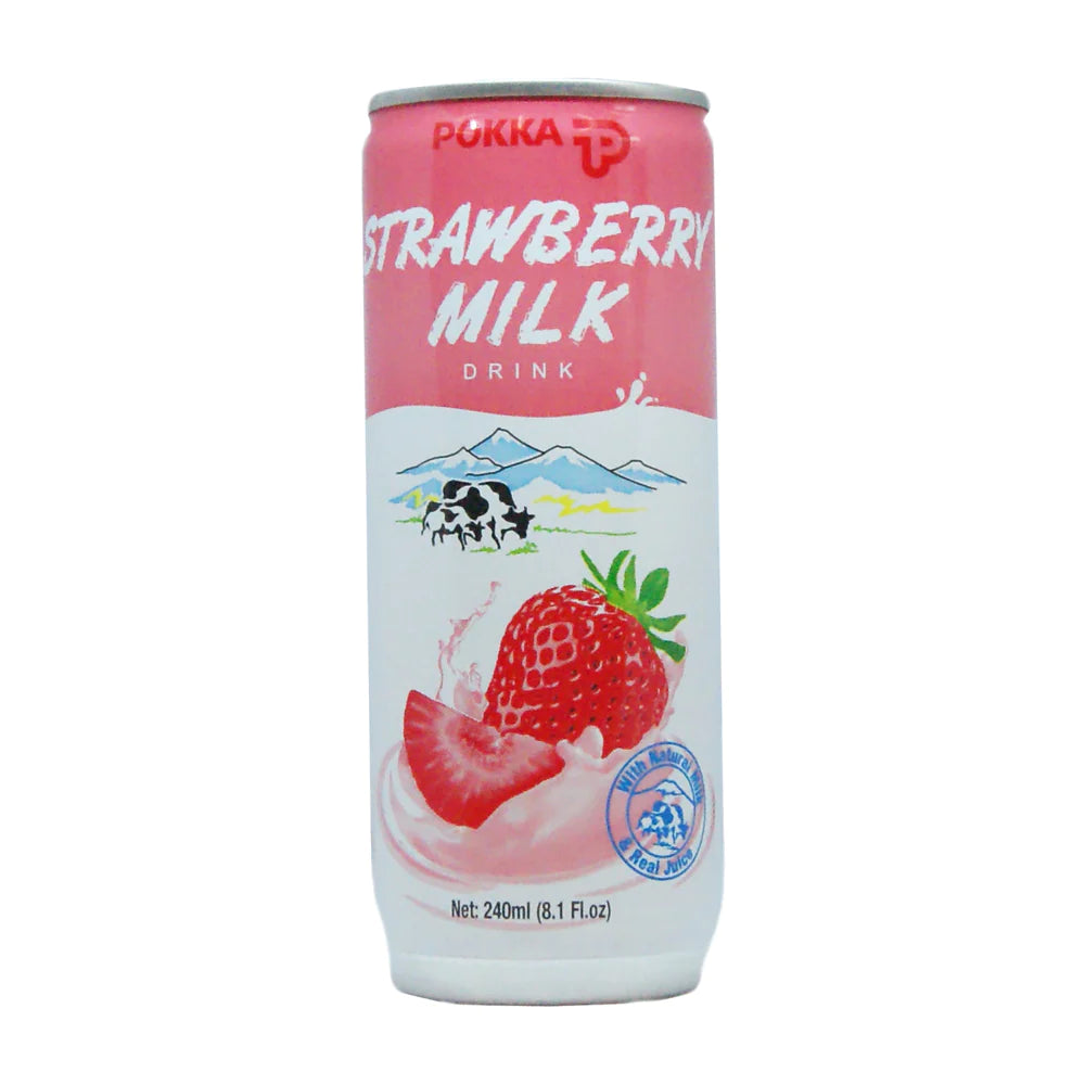 Pokka Strawberry Milk 士多啤梨奶 240ml