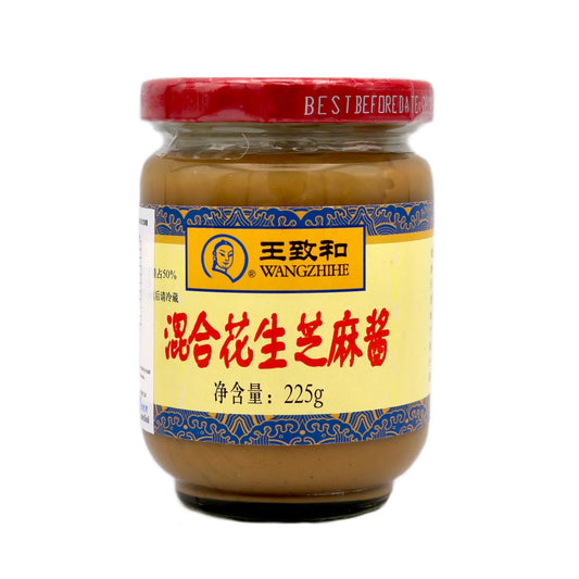 WangZhiHe Sesame Paste with Peanut Butter 王致和 混合花生芝麻醬 225g（reduced price)