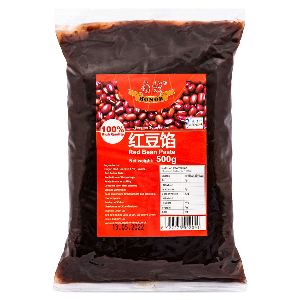 Honor Red Bean Paste 康樂 紅豆餡 500g