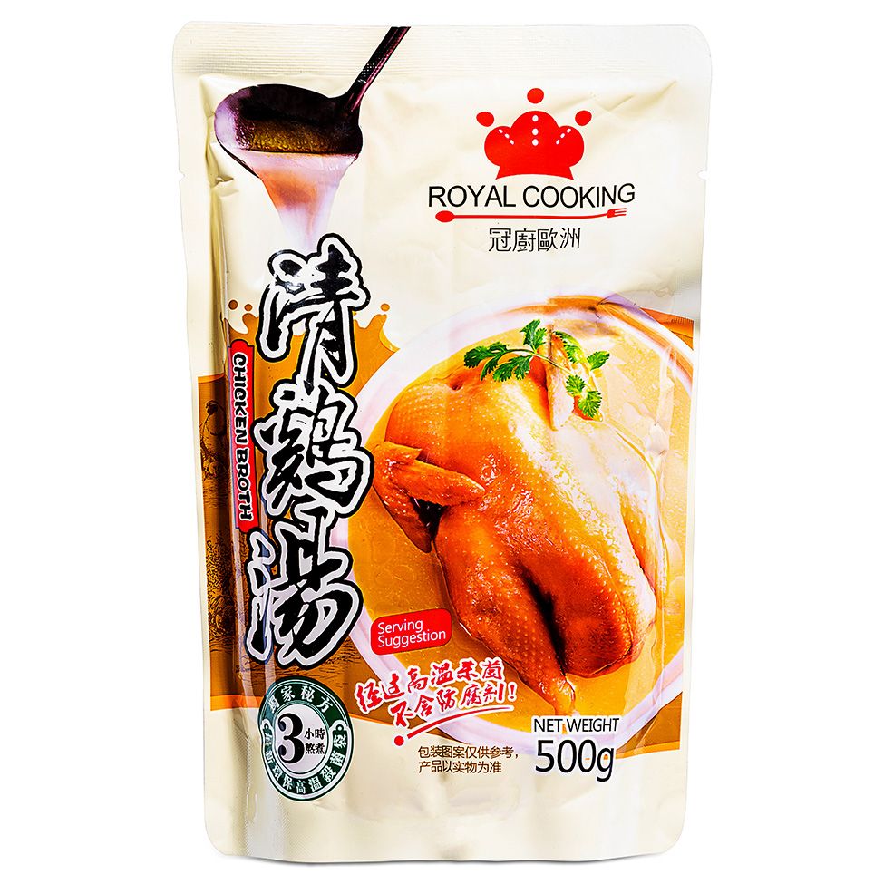 Royal Cooking Chicken Broth  冠廚 清鷄湯 500g