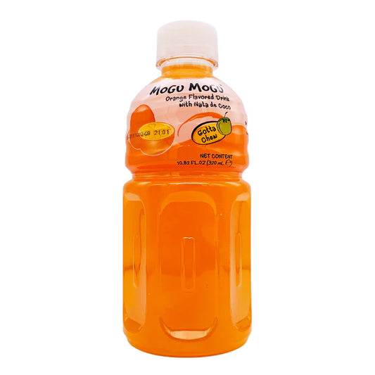 MOGU MOGU ORANGE FLAVOUR NATA DE COCO 橙味椰果飲料 320ml