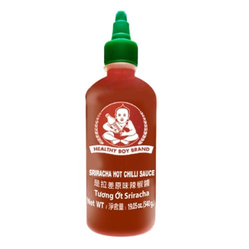 Healthy Boy Brand Sriracha Hot Chilli Sauce 仁和園是拉差原味辣椒醬 540g