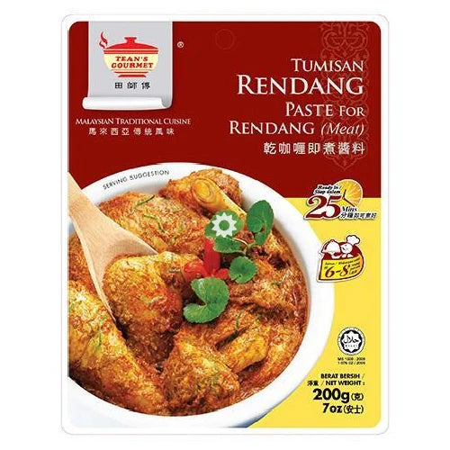 Tean's Gourmet Tumisan Rendang 田師傅 乾咖哩即煮醬料 200g