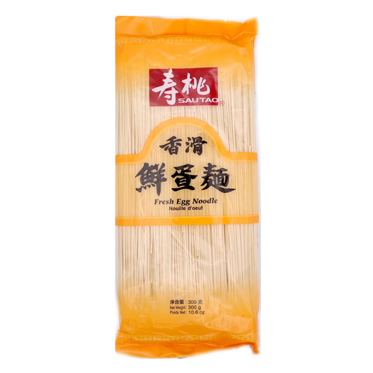 Sau Tao Fresh Egg Noodle 壽桃鲜蛋麵 300g