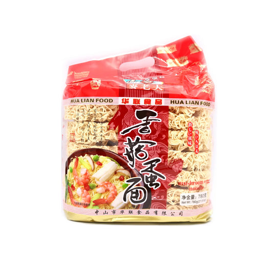 Mai Lao Da Mushroom Egg Noodle 麥老大 香菇蛋麵 780g