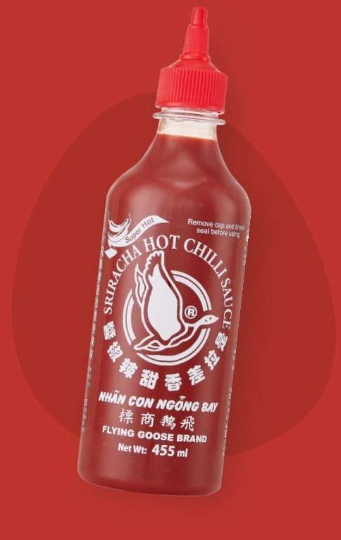 Flying Goose Brand Sriracha Hot Chilli Sauce (Super Hot) 飛鵝商標 是拉差(超辣)香甜辣椒醬 455ml