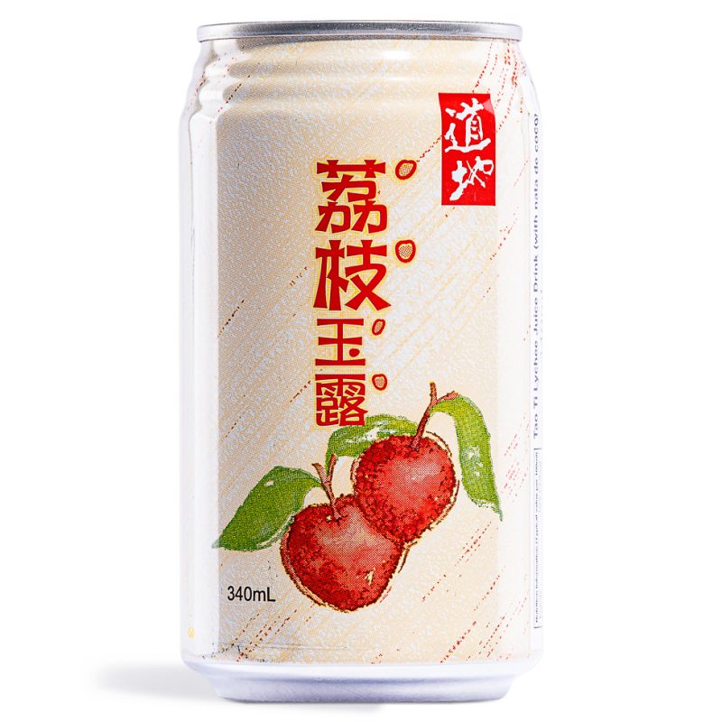 Tao Ti Lychee Juice Drink With Nata De Coco 道地 荔枝玉露 340ml