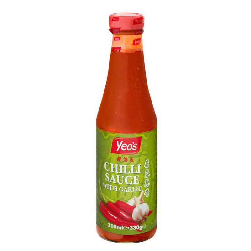 Yeo's Chilli Sauce with Garlic 楊協成 蒜蓉辣醬 330g