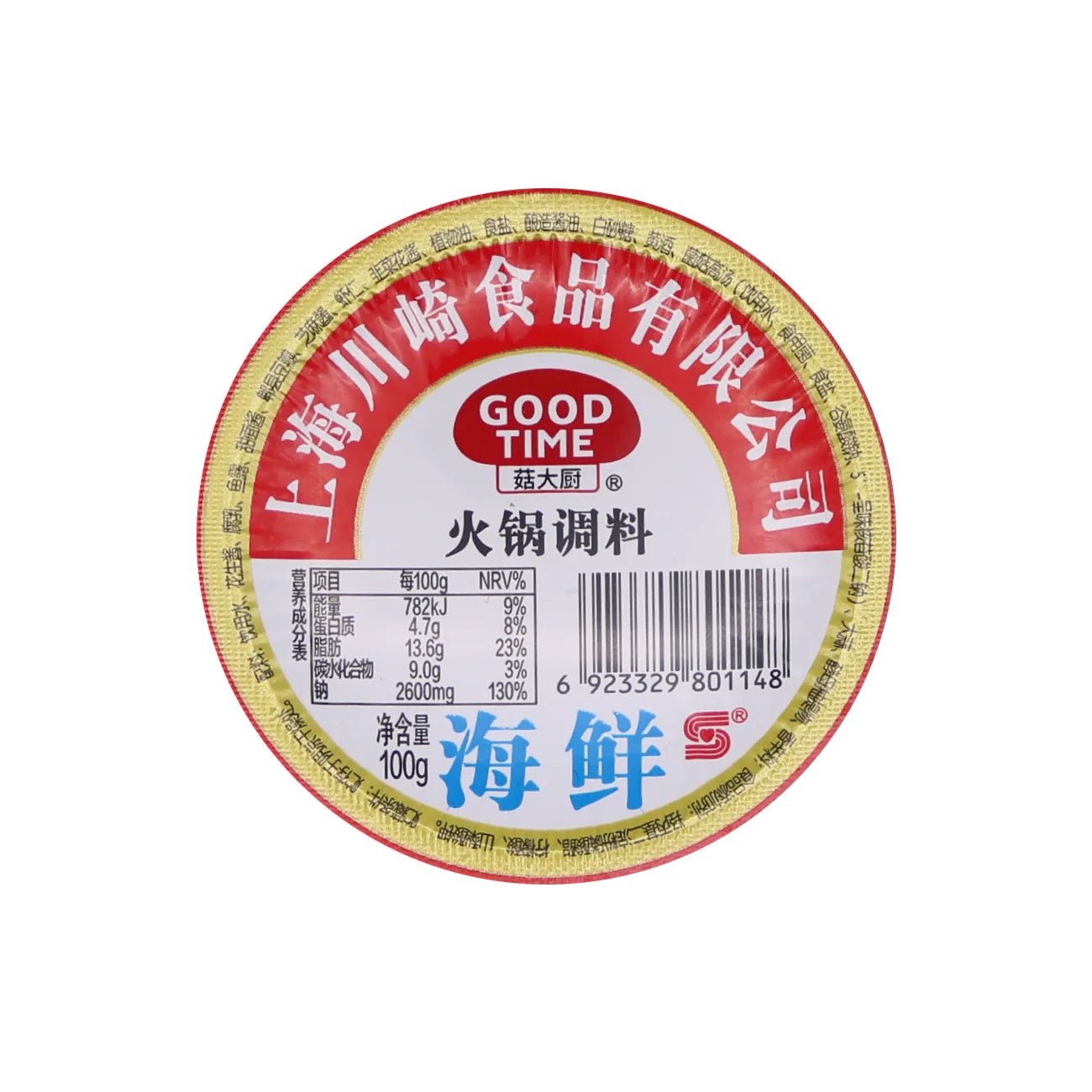 Good Time Seafood Hotpot Dipping Sauce 菇大廚 海鮮火鍋調料 100g