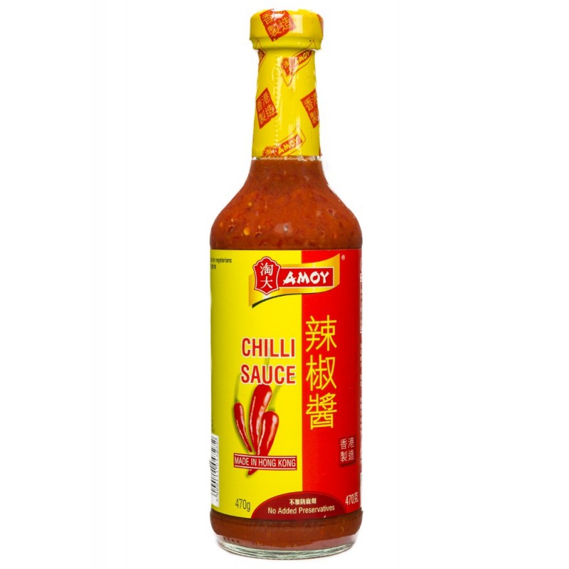 Amoy Chilli Sauce 470g (Single) / 淘大 辣椒醬 (單)