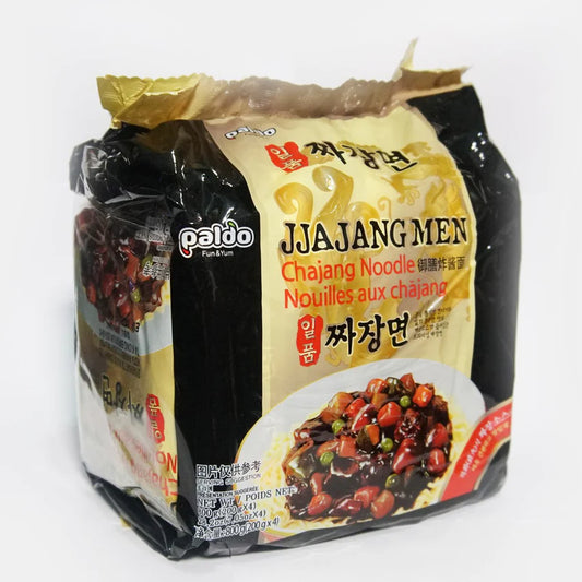 Paldo Jjajangmen Chajang Noodle (4 packs) 御膳炸醬麵 (4包裝) 800g