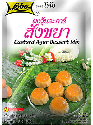 Lobo Custard Agar Dessert Mix 80g