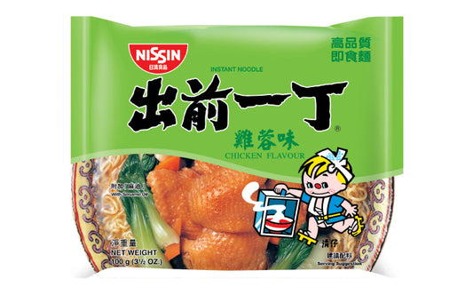 Nissin Demae Chicken Flavour 100g (Single) / 出前一丁 雞蓉味 100g (單)