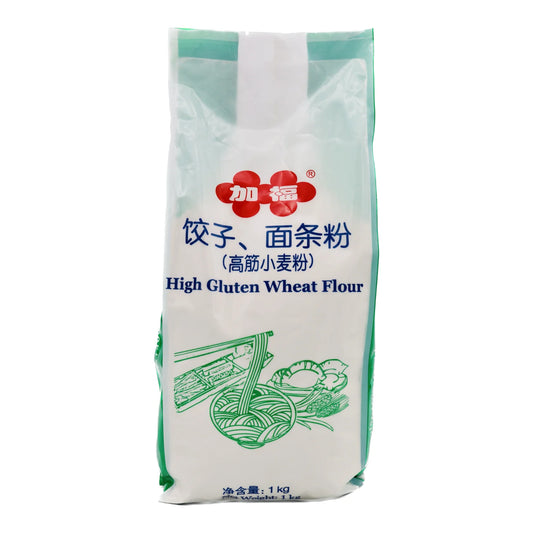 JIAFU High Gluten Wheat Flour 加福牌饺子、面条粉（高筋小麦粉）1000g