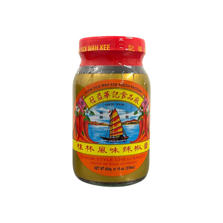 Koon Yick Wah Kee Guilin Style Chilli Sauce 冠益華記 桂林風味辣椒醬 375ml