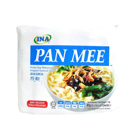 INA Pan Mee Original Seafood Soup 原味海鮮湯板麵 85g